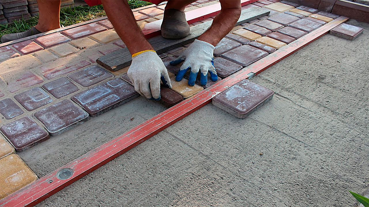 Технология укладка тротуарной плитки своими руками